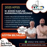 2025 Online Eğitim Bilimleri