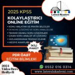 2025 Online Eğitim Bilimleri ve ÖABT PDR İkili Paket