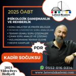 2025 Online ÖABT PDR