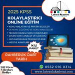 2025 Online OABT PDR ve Tarih İkili Paket